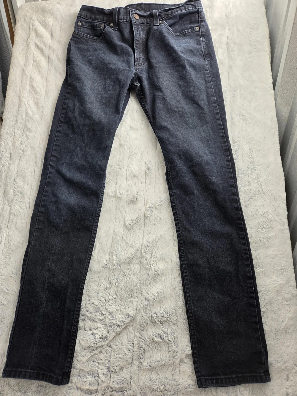 Levi's Women's Skinny Jeans - Charcoal Dark Blue Wash